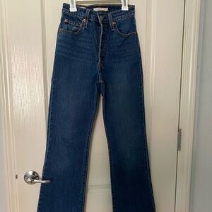 Levi’s Levi Ribcage Bootcut jeans size 24 inseam 27